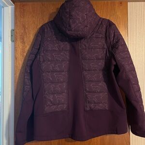 Kerrits Deep Purple Equestrian Puffer Jacket